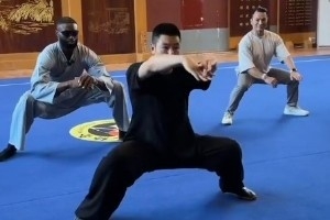 学习文班亚马？杰伦·布朗少林寺游学武术
