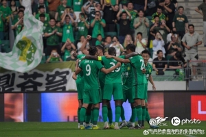 北京国安主场以1-0击败武汉三镇