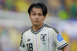 上田绮世表示：我们坚信能夺冠，日本足球需增强个人实力