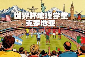世界杯地理课堂：奇名克罗地亚，主场球衣竟源自象棋？