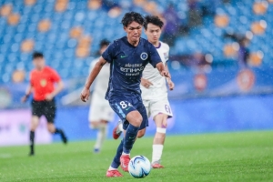 深圳新鹏城U20雨中战平天津津门虎U20，比分1比1