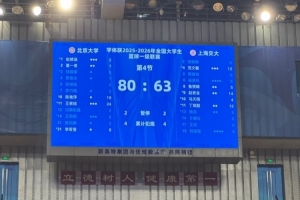 CUBAL半决赛次回合首日:北京大学客场击败上海交通大学,主客场双杀对手,成功晋级决赛