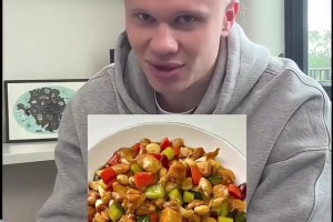 好这口？哈兰德最爱吃的中国食物是宫保鸡丁！