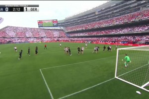 友谊赛集锦-罗宾逊世界波哈弗茨传射萨内建功 德国2-1美国